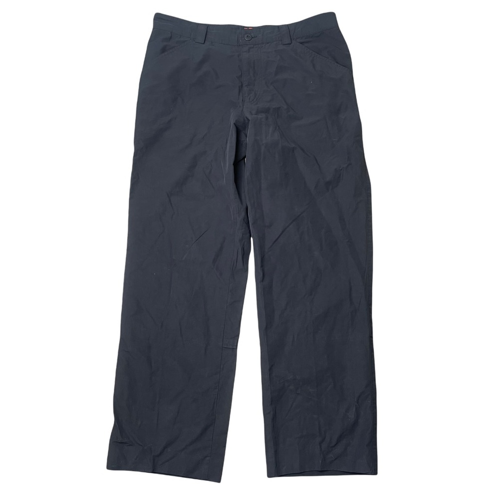 BOSS Hugo Boss Men's Black Relaxed Straight Leg Cargo Pants 50EU Made In Italy